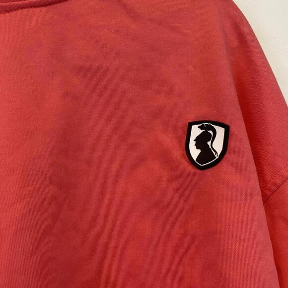 VIVIENNE HU neon pink cropped hoodie - Picture 3 of 5